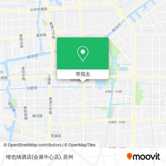 维也纳酒店(会展中心店)地图