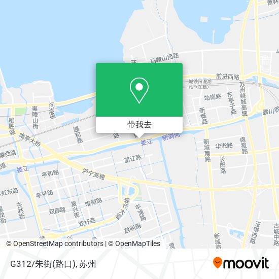 G312/朱街(路口)地图