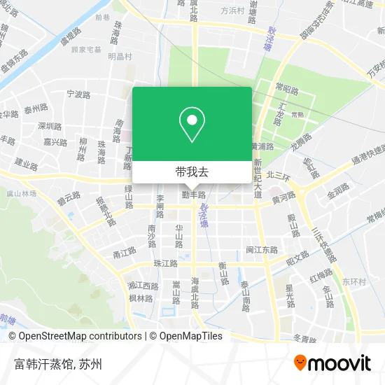 富韩汗蒸馆地图