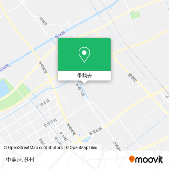 中吴泾地图