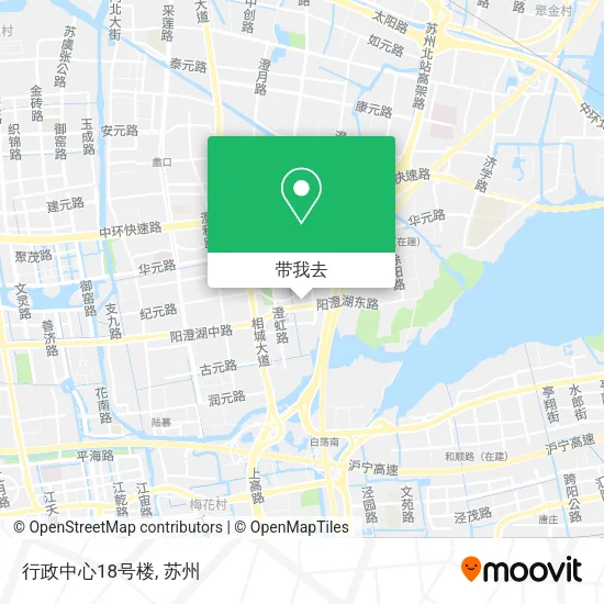 行政中心18号楼地图
