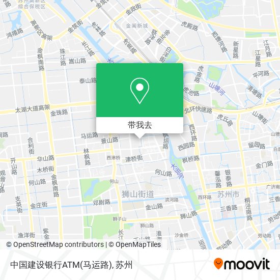 中国建设银行ATM(马运路)地图