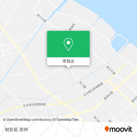 朝安居地图