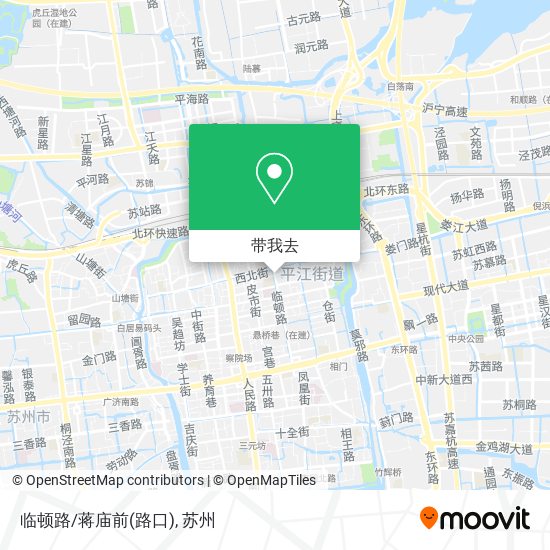 临顿路/蒋庙前(路口)地图