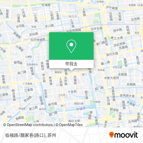 临顿路/颜家巷(路口)地图