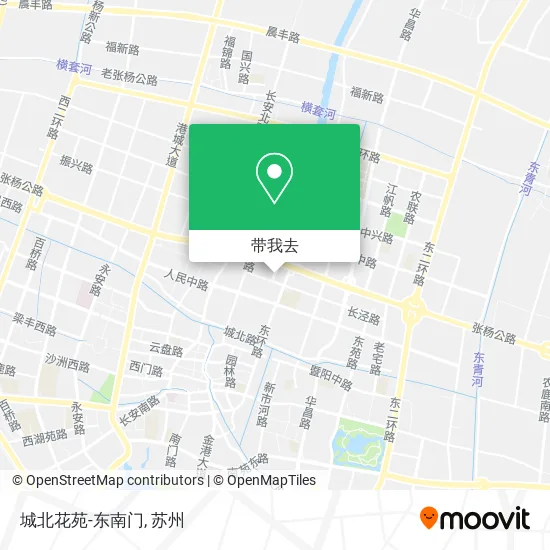 城北花苑-东南门地图