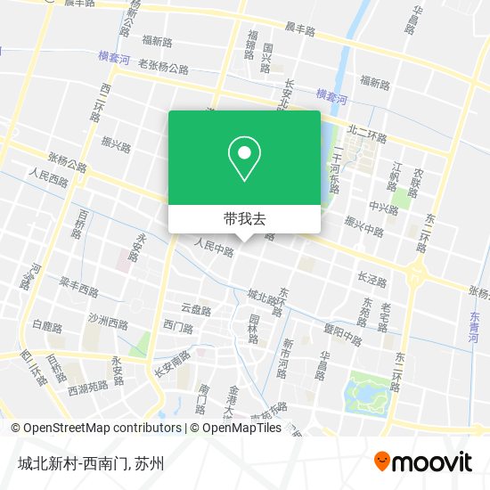 城北新村-西南门地图