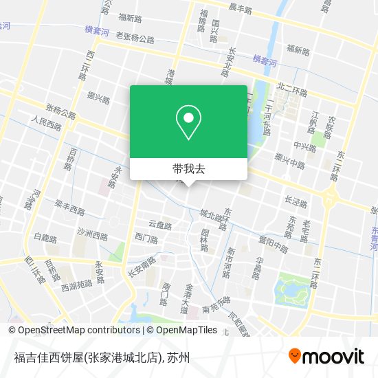 福吉佳西饼屋(张家港城北店)地图