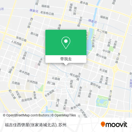 福吉佳西饼屋(张家港城北店)地图