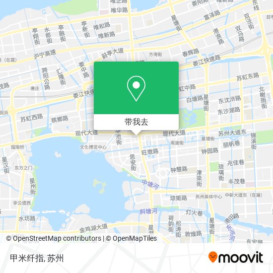 甲米纤指地图