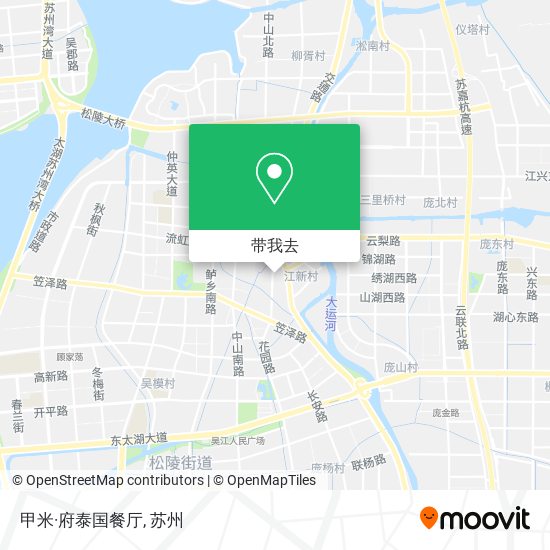 甲米·府泰国餐厅地图