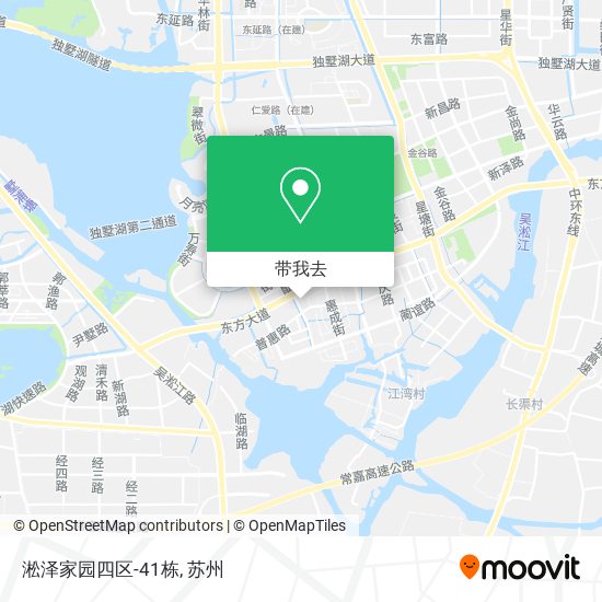 淞泽家园四区-41栋地图