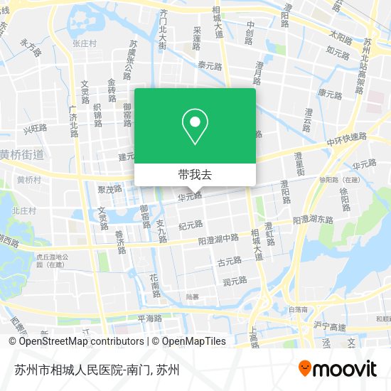 苏州市相城人民医院-南门地图