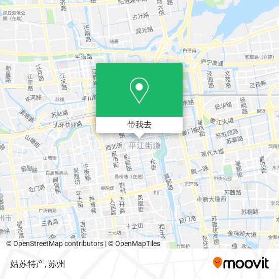姑苏特产地图