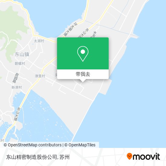 东山精密制造股份公司地图