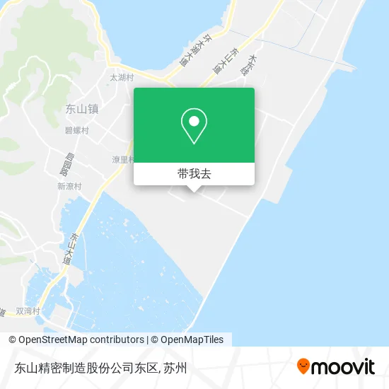 东山精密制造股份公司东区地图