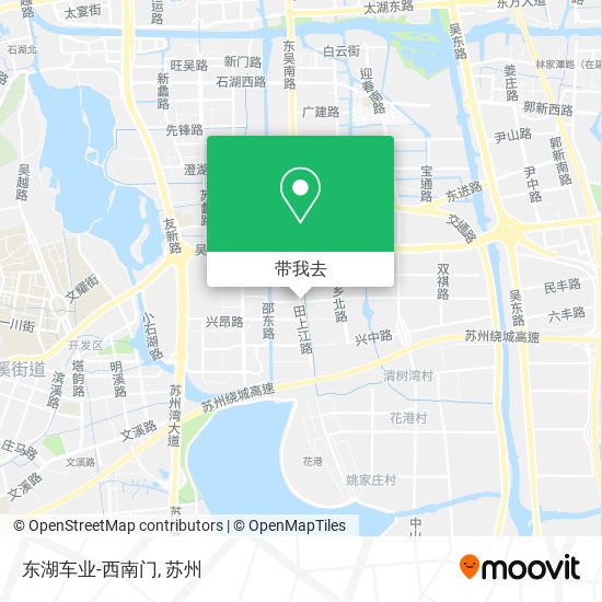 东湖车业-西南门地图