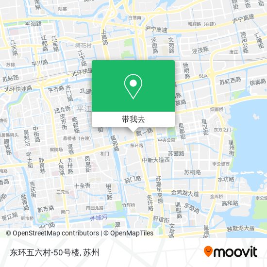 东环五六村-50号楼地图