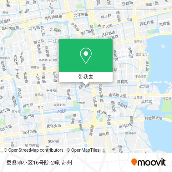 蚕桑地小区16号院-2幢地图
