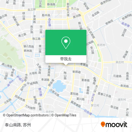 泰山南路地图