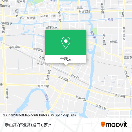 泰山路/伟业路(路口)地图