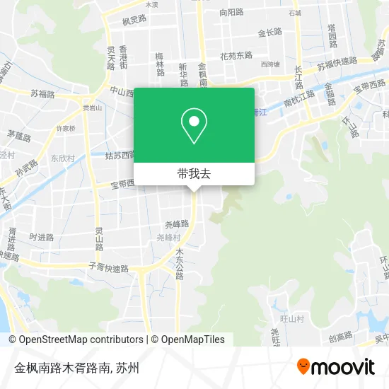 金枫南路木胥路南地图