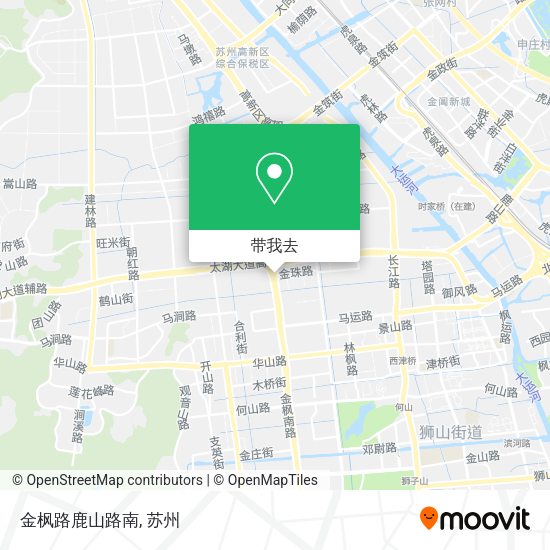 金枫路鹿山路南地图