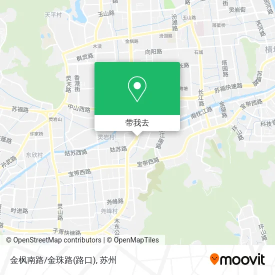 金枫南路/金珠路(路口)地图
