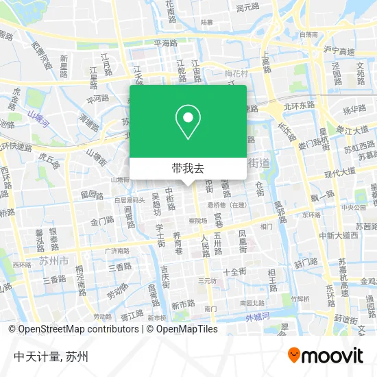 中天计量地图