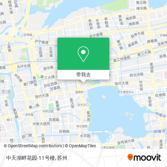 中天湖畔花园-11号楼地图