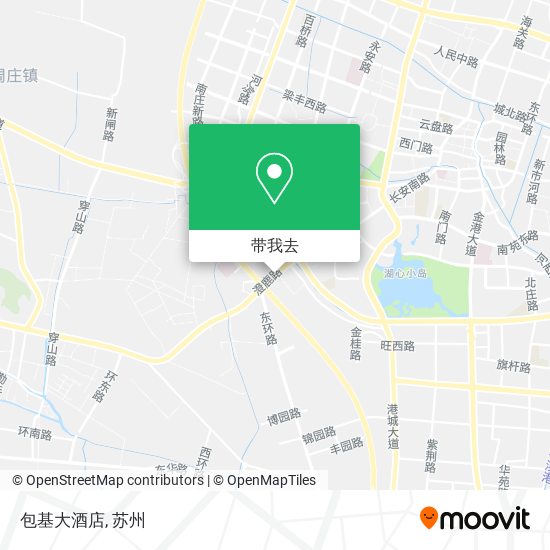 包基大酒店地图