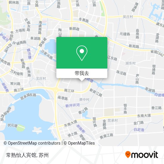 常熟怡人宾馆地图