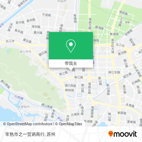 常熟市之一贸易商行地图
