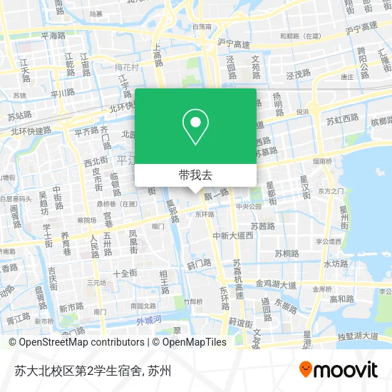 苏大北校区第2学生宿舍地图