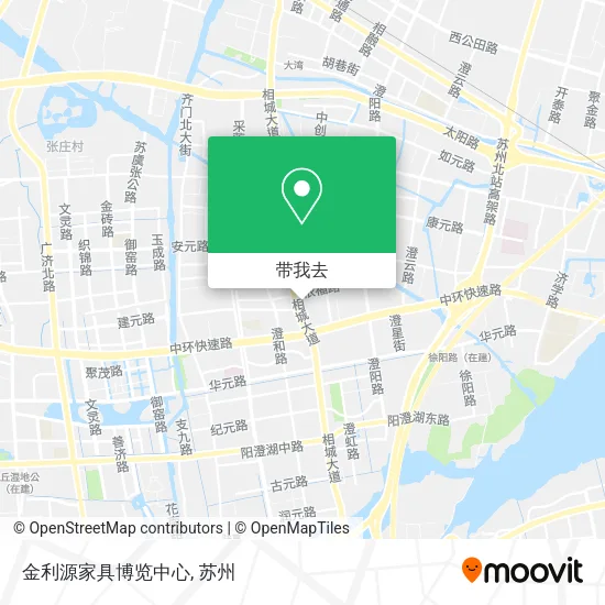 金利源家具博览中心地图
