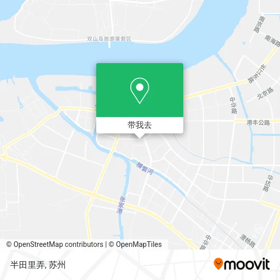 半田里弄地图