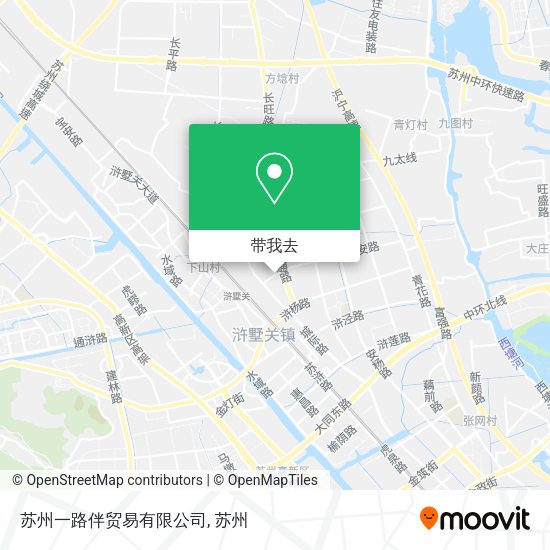 苏州一路伴贸易有限公司地图