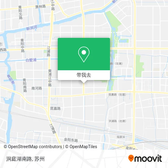 洞庭湖南路地图