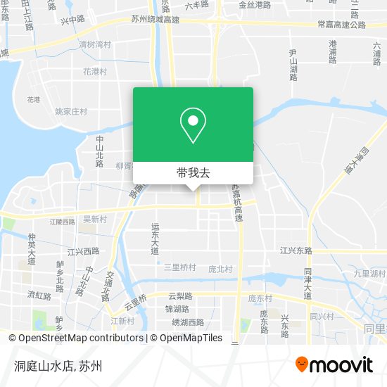 洞庭山水店地图
