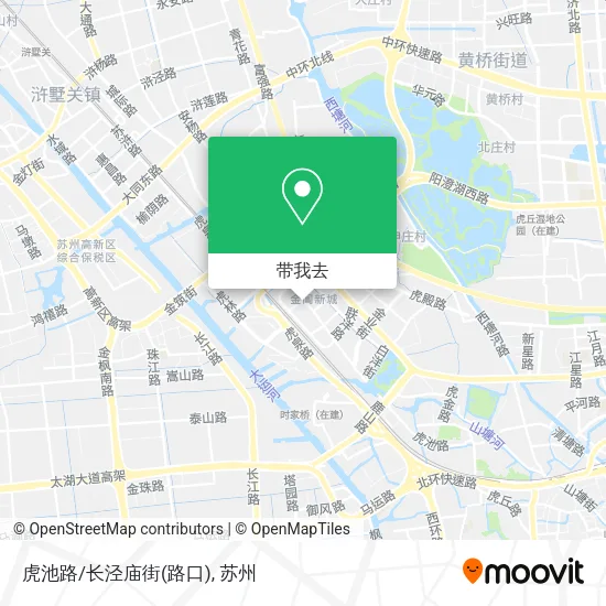 虎池路/长泾庙街(路口)地图