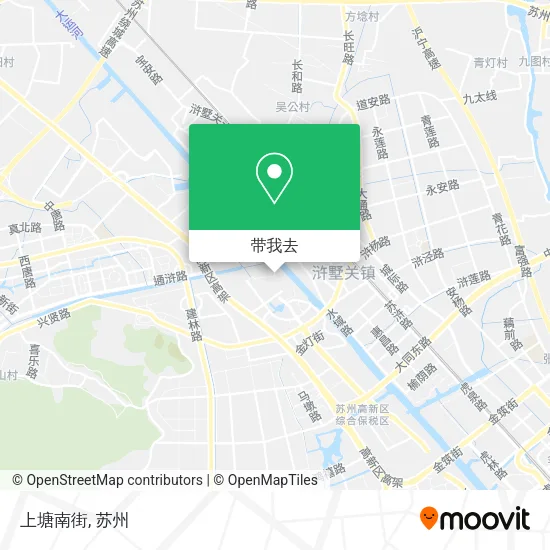 上塘南街地图