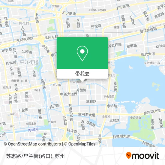 苏惠路/星兰街(路口)地图