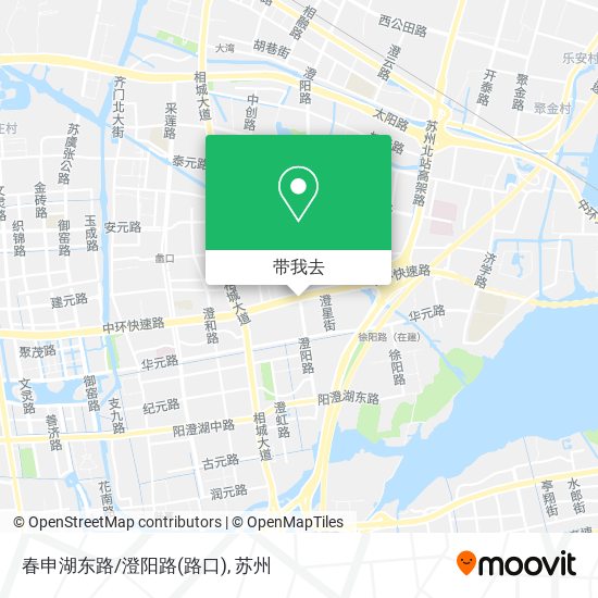 春申湖东路/澄阳路(路口)地图