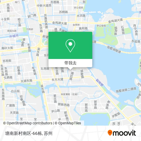 塘南新村南区-66栋地图