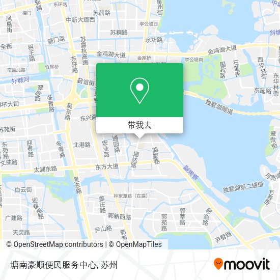 塘南豪顺便民服务中心地图