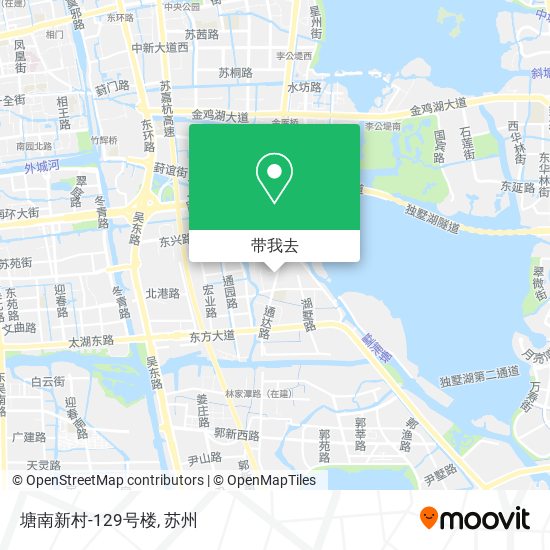 塘南新村-129号楼地图