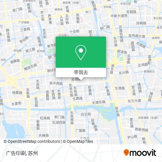 广告印刷地图