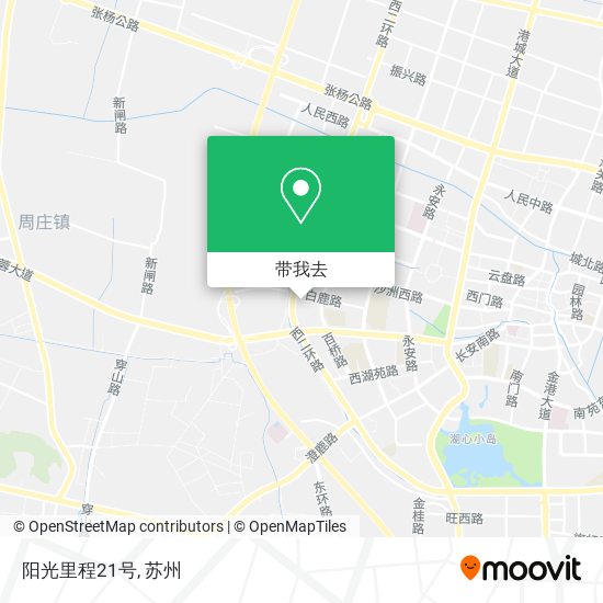 阳光里程21号地图