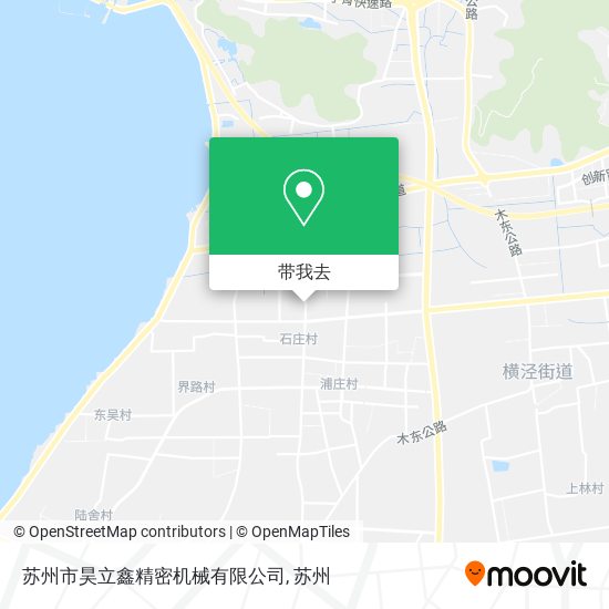 苏州市昊立鑫精密机械有限公司地图