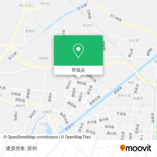 通昊劳务地图